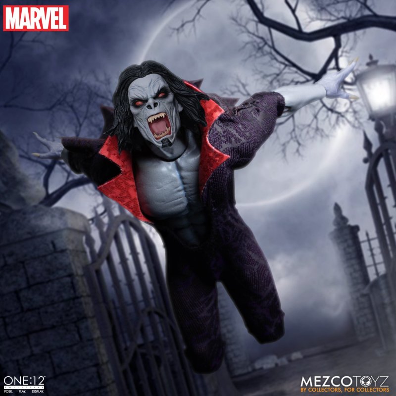 MEZCO TOYZ ONE:12 COLLECTIVE 系列 MARVEL【魔比斯】Morbius 1/12 比例可動人偶