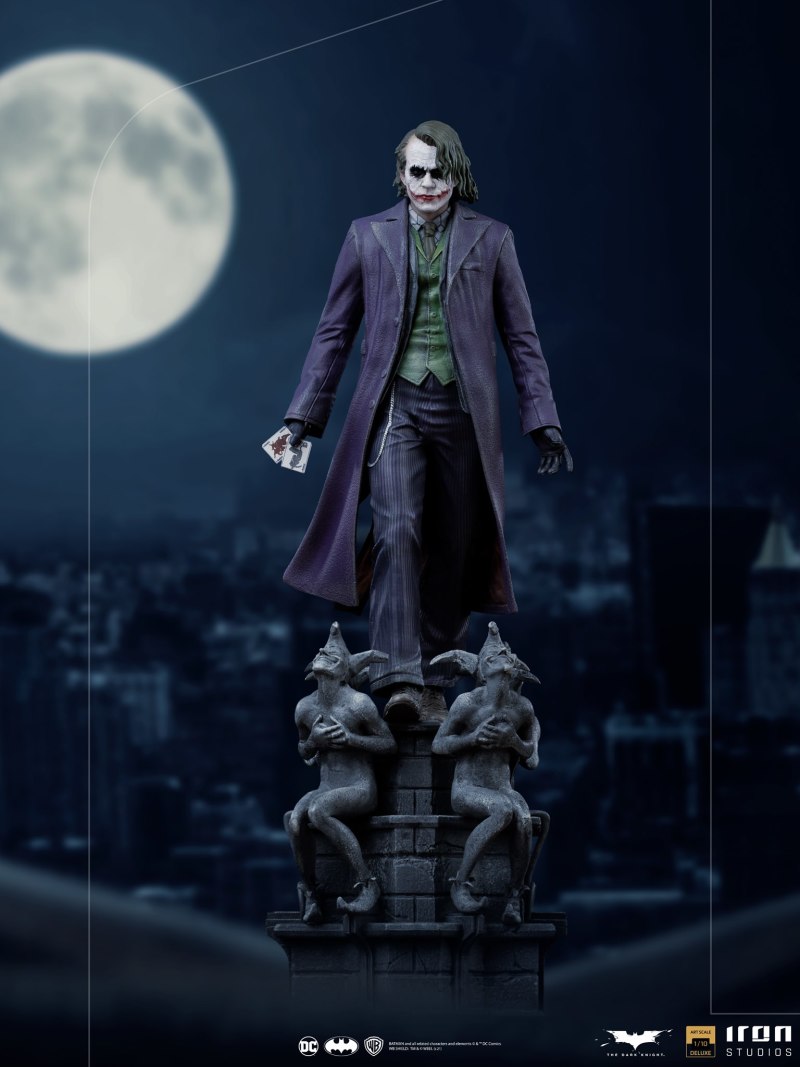 Iron Studios《黑暗騎士》小丑（The Joker）1/10 比例全身雕像