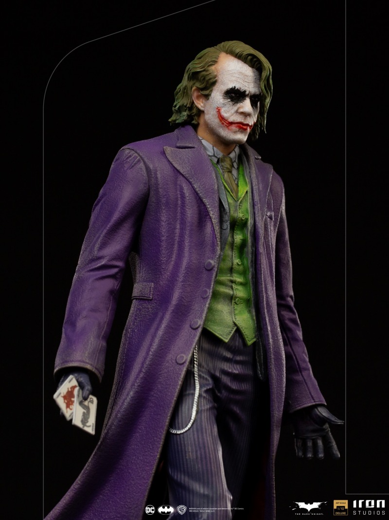 Iron Studios《黑暗騎士》小丑（The Joker）1/10 比例全身雕像
