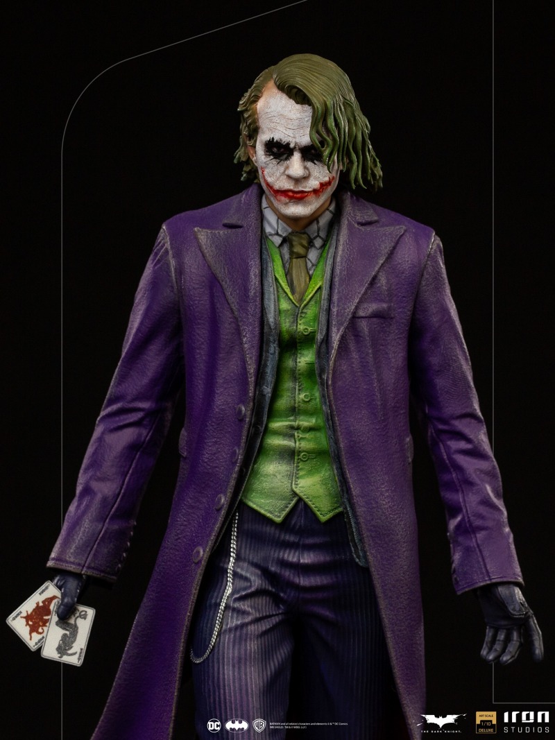 Iron Studios《黑暗騎士》小丑（The Joker）1/10 比例全身雕像