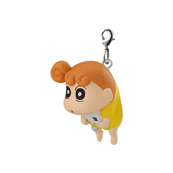 GASHAPON《蠟筆小新》「拎起來吊飾」轉蛋 小新是在舒服什麼？！（クレヨンしんちゃん つまんでつなげてますこっと）