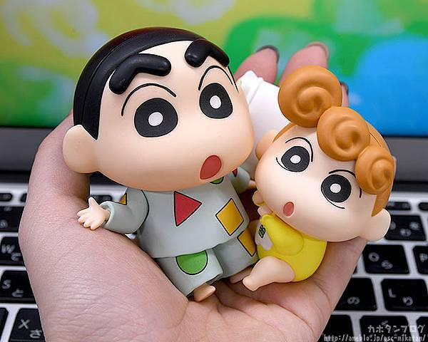 黏土人《蠟筆小新》野原新之助 睡衣Ver. ＆ 小葵 經典睡衣與豐富表情超萌再登場！