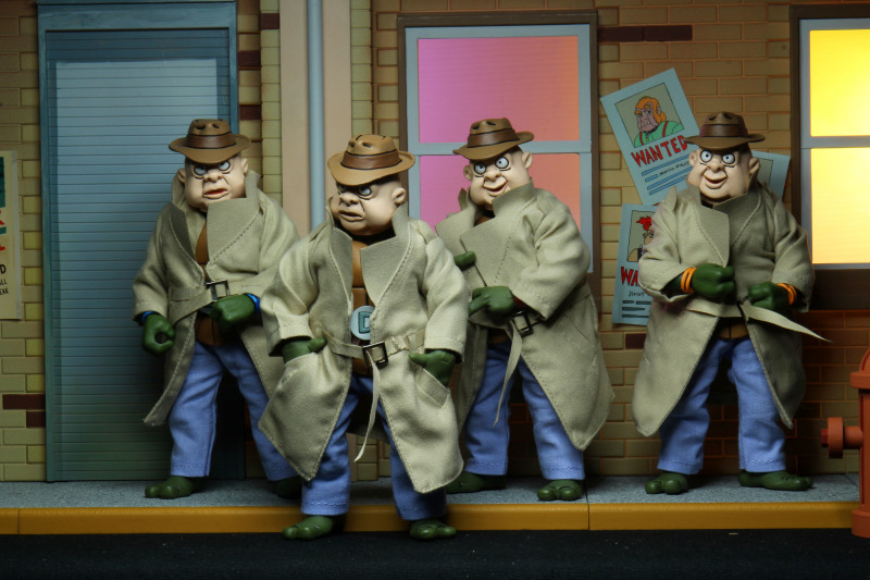 NECA《忍者龜》動畫「偽裝中忍者龜 四人包」7 吋可動人偶 情報公開！