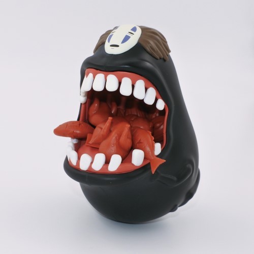 衝擊場面!ENSKY《神隱少女》搖搖晃晃平衡遊戲「大爆食無臉男」大魚大肉通通吃下肚