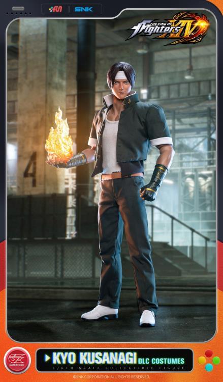 炎の貴公子回歸!GENESIS EMEN《拳皇XIV》草薙京 DLC經典版 1/6比例 可動包膠人偶