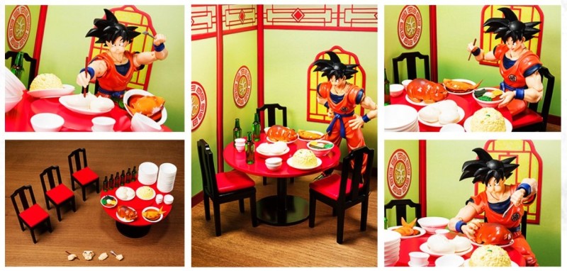 吃貨悟空開飯啦！S.H.Figuarts 《七龍珠Z》「孫悟空的腹八分目」套組 賽亞人的胃到底有多大？