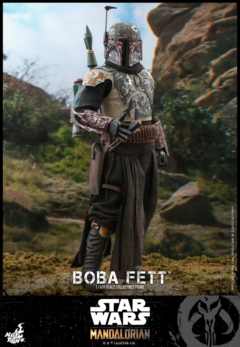 Hot Toys – TMS033 -《曼達洛人》波巴·費特（Boba Fett）1/6比例收藏級人偶