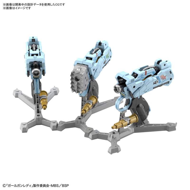 女高中生x模型槍 萬代新企畫『GIRL GUN LADY』組裝模型正式發表！