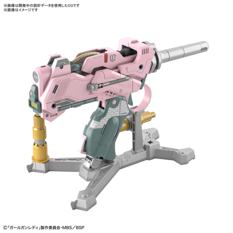 女高中生x模型槍 萬代新企畫『GIRL GUN LADY』組裝模型正式發表！