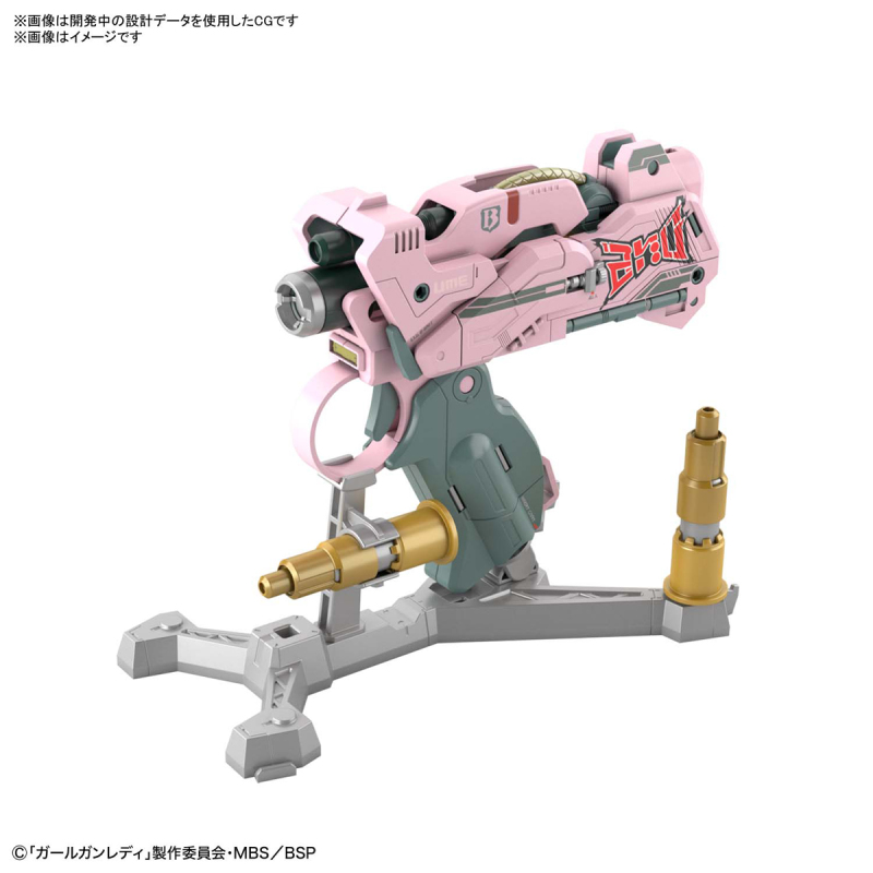 女高中生x模型槍 萬代新企畫『GIRL GUN LADY』組裝模型正式發表！