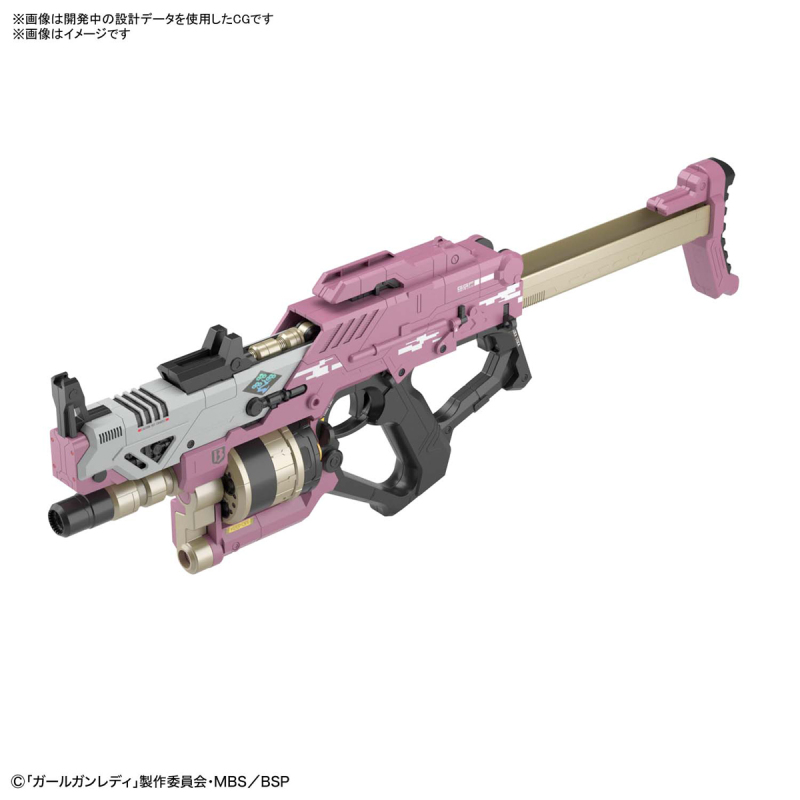女高中生x模型槍 萬代新企畫『GIRL GUN LADY』組裝模型正式發表！