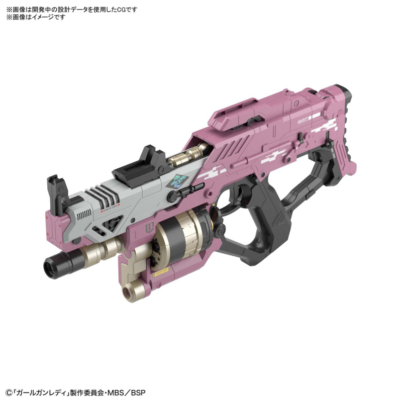 女高中生x模型槍 萬代新企畫『GIRL GUN LADY』組裝模型正式發表！