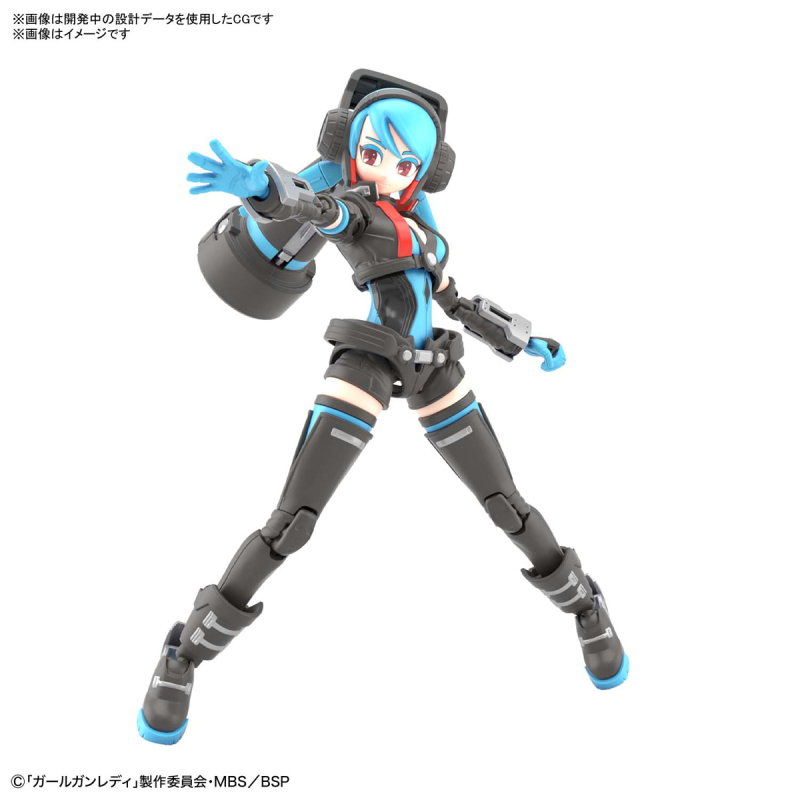 女高中生x模型槍 萬代新企畫『GIRL GUN LADY』組裝模型正式發表！