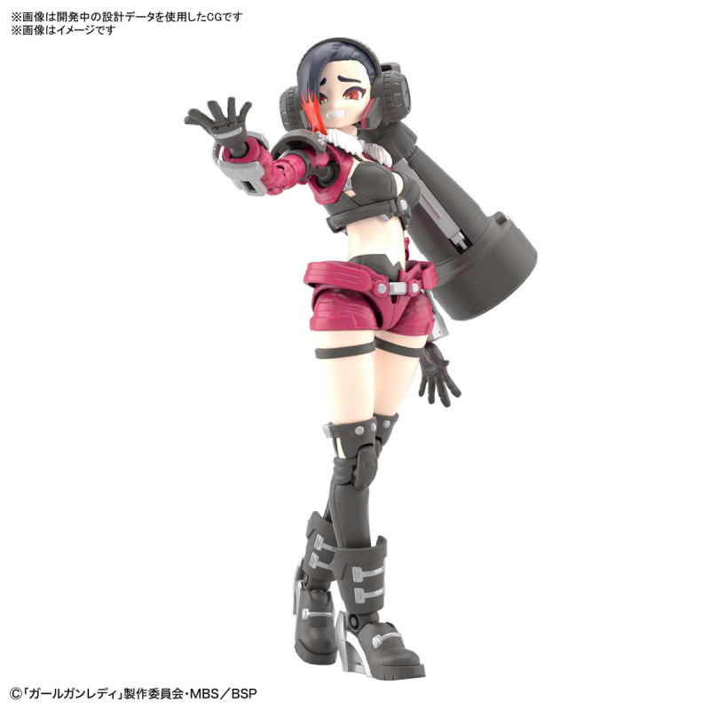 女高中生x模型槍 萬代新企畫『GIRL GUN LADY』組裝模型正式發表！