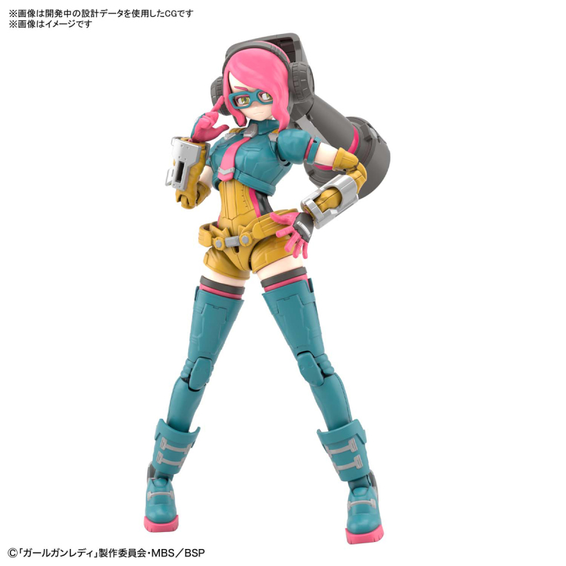 女高中生x模型槍 萬代新企畫『GIRL GUN LADY』組裝模型正式發表！