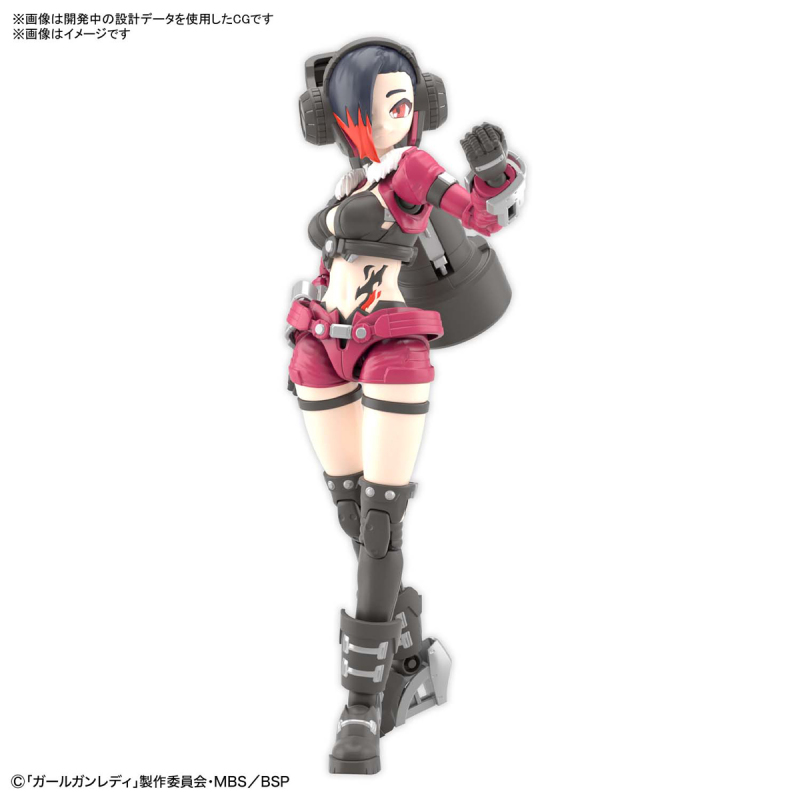 女高中生x模型槍 萬代新企畫『GIRL GUN LADY』組裝模型正式發表！