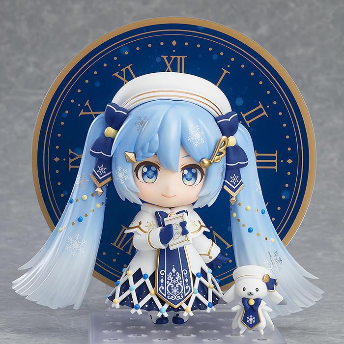 黏土人「雪未來 Glowing Snow Ver.」07月發售 獻上冬夜光芒的美麗造型誕生！