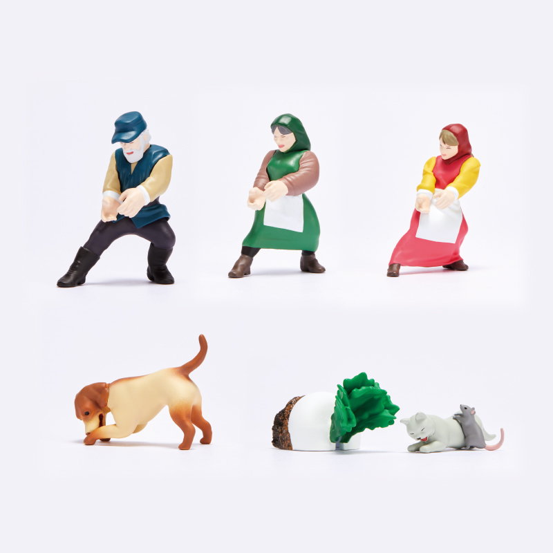 嘿唷嘿唷拔不動～TAMA-KYU將世界童話名作化為可愛「拔蘿蔔充電線公仔」轉蛋