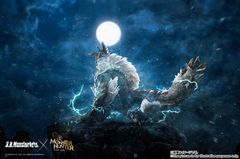 S H Monsterarts 魔物獵人 雷狼龍07 月發售全長近30公分帥氣造型 玩具人toy People News