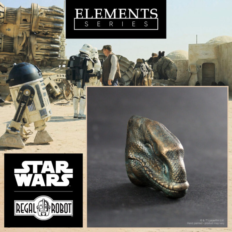 Regal Robot Beast Collection《曙光乍現》溼背獸造型磁鐵（Dewback Magnet）