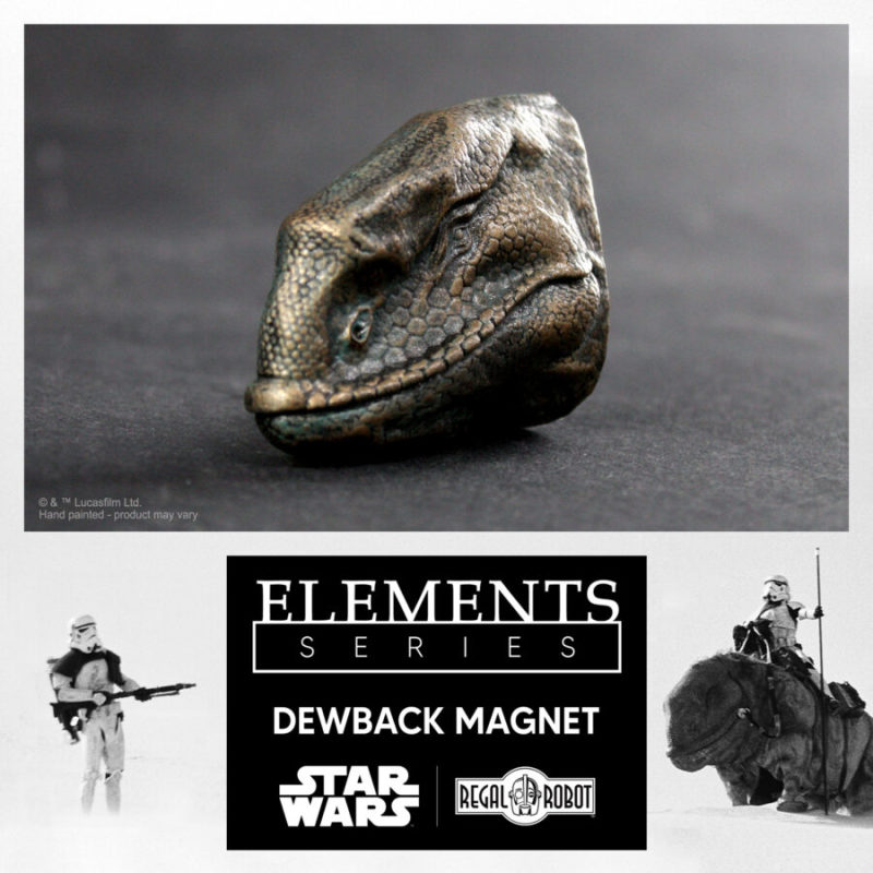 Regal Robot Beast Collection《曙光乍現》溼背獸造型磁鐵（Dewback Magnet）