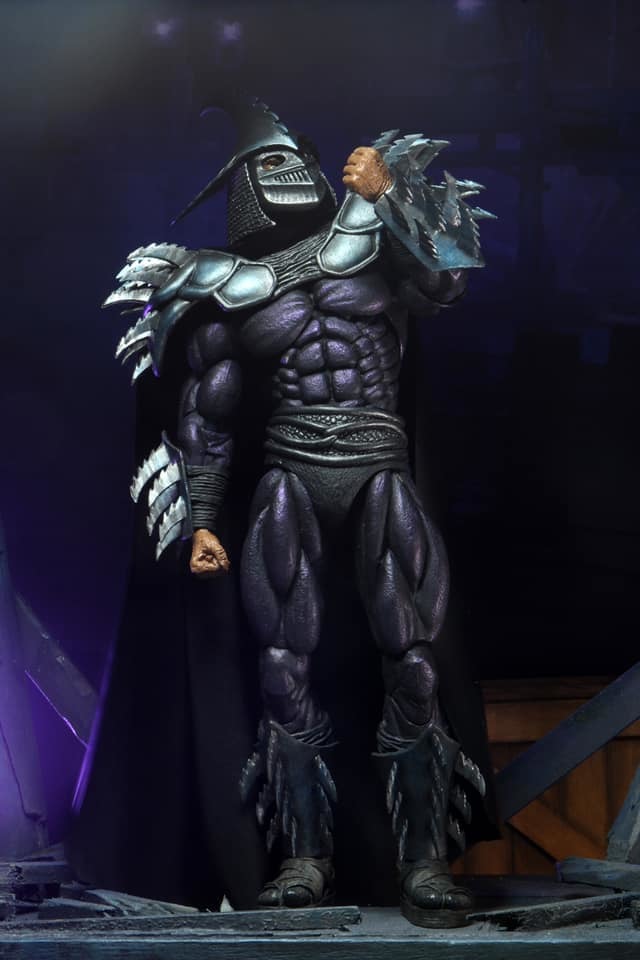 NECA《忍者龜II》「超級許瑞德 Shadow Master 版本」7 吋可動人偶公開！