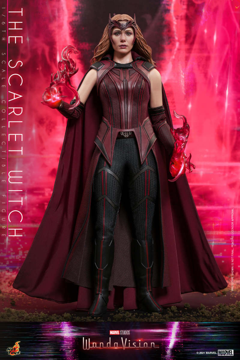 Hot Toys - TMS036 -《汪達與幻視》緋紅女巫（Scarlet Witch）1/6 比例