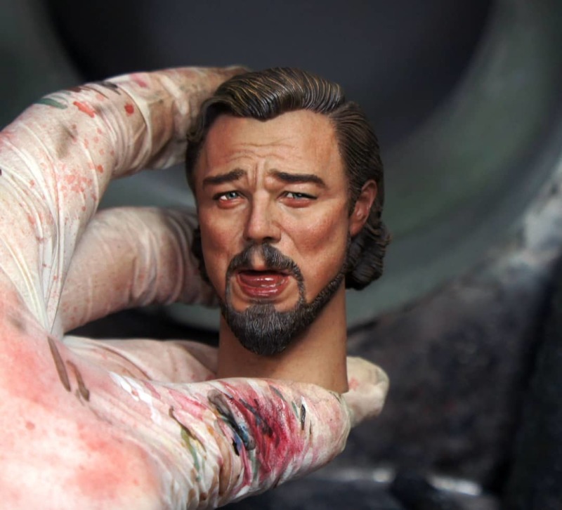 李奧納多梗圖立體化!雕塑師 YH Ha 1/6比例頭雕精湛還原《決殺令》邪惡殘暴的莊園主人