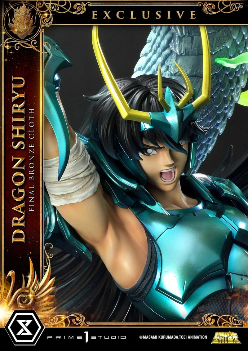 盧山升龍霸！Prime 1 Studio《聖鬥士星矢》天龍座紫龍最終青銅聖衣EX版 