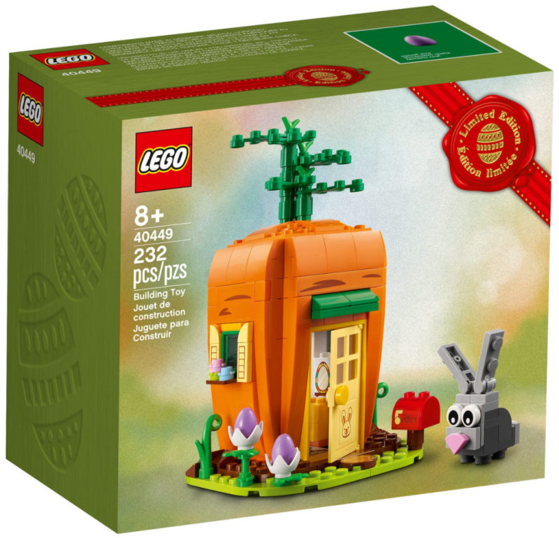 LEGO 40449「復活節兔子的胡蘿蔔屋」 （Seasonal Easter Bunny’s Carrot House）