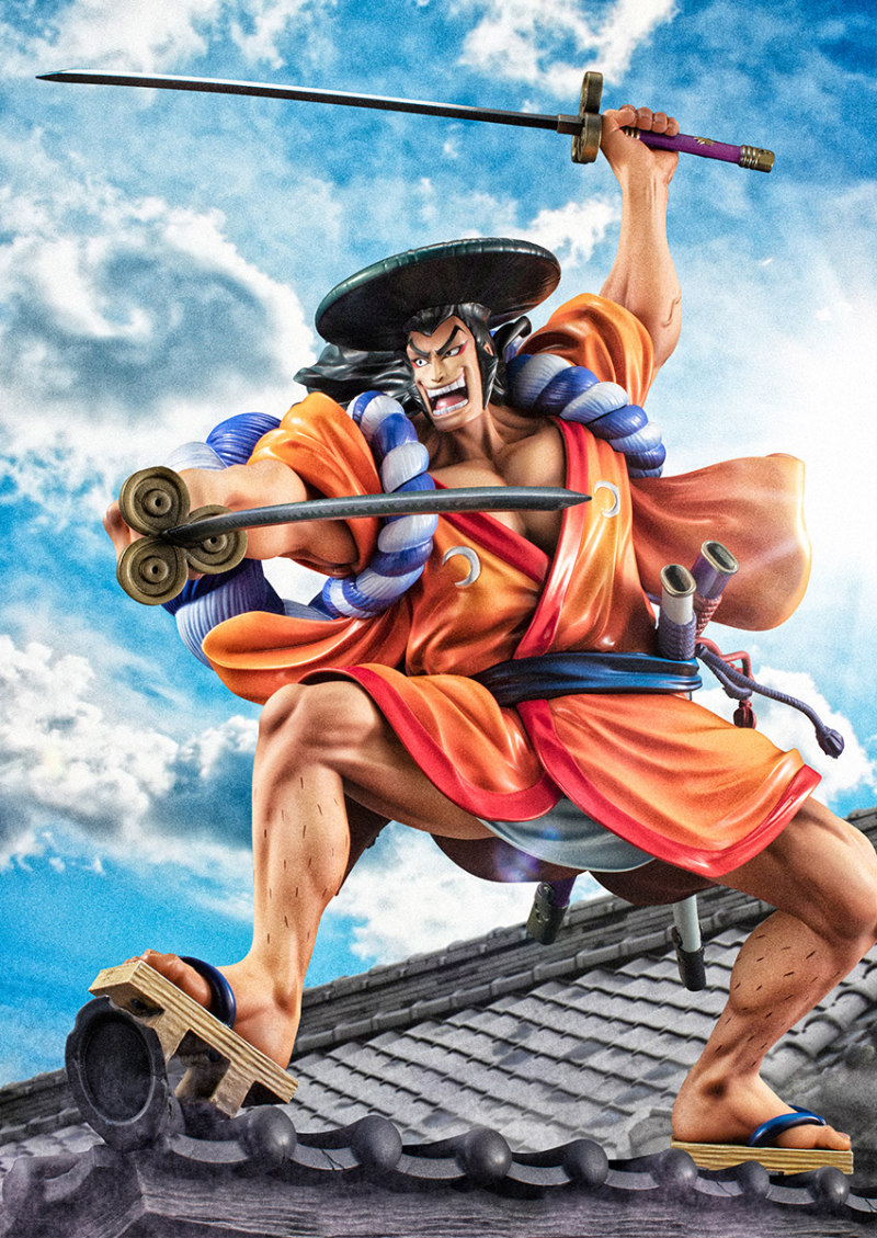 P.O.P《航海王》“Warriors Alliance” 光月御田（光月おでん）PVC塗裝完成品