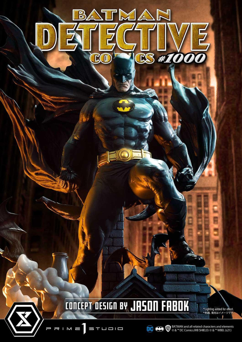 Prime 1 Studio DC Comics【蝙蝠俠 “偵探漫畫 #1000 封面”】1/3 比例全身雕像 普通版/DX特典版