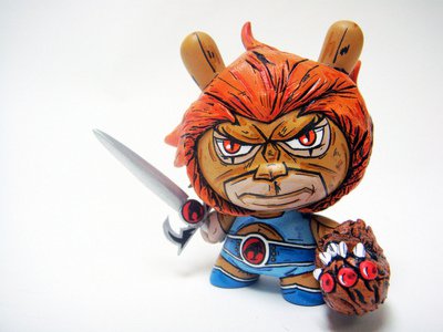 3” Lion-O Munny by Jared Cain aka Nikejerk