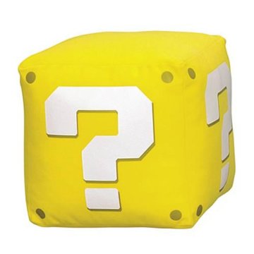 Super Mario Bros. Wii 問號磚塊音效抱枕