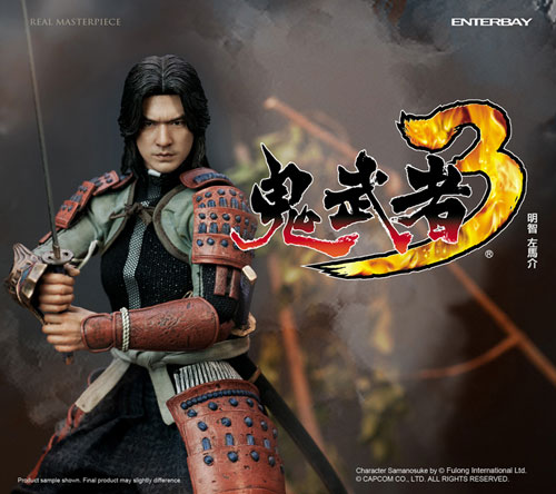 【エンターベイ】鬼武者3 明智左馬介 金城武 1/6 開封未使用 送料無料 ホットトイズ アベンジャーズ アイアンマン バットマン 1⁄6 リアルマスターピース コレクティブル フィギュア⁄ 鬼武者3：明智左馬介 単品