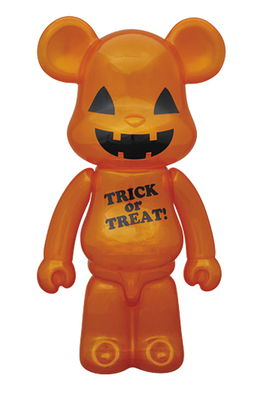 BE@RBRICK 新系列 - 軟膠熊（萬聖節版）