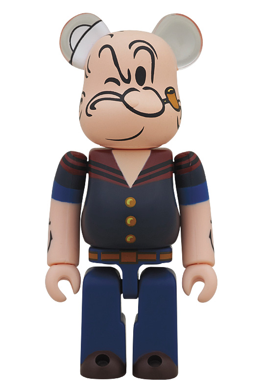 BE@RBRICK 大力水手 100% 與 400% 