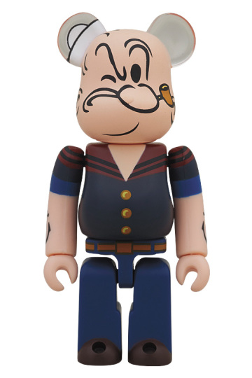 ベアブリック　ポパイ　400％　DRX　NAVY　BE@RBRICK ベアブリック ポパイ 400％ DRX NAVY BE@RBRICK Bearbrick-DRX
