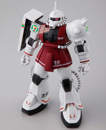 7-11原創2011年版配色 BANDAI HG夏亞專用薩克
