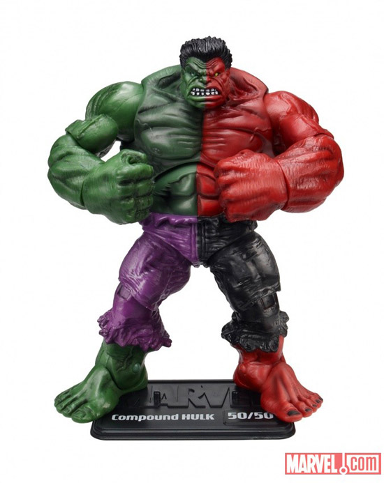 孩之寶 NYCC 限定商品 混合浩克＋紅浩克！