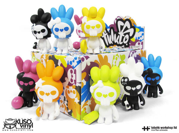 骷髏兔 Fuluto mini series by TobyHK
