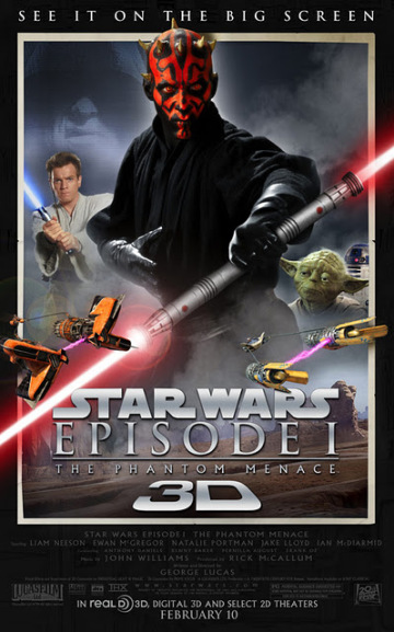 Star Wars Episode I 星戰首部曲即將3D