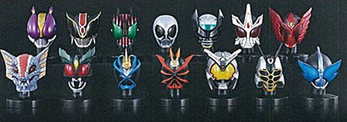 BANDAI 假面騎士頭像系列 Vol.11 與 假面騎士頭像精選系列 Vol.3
