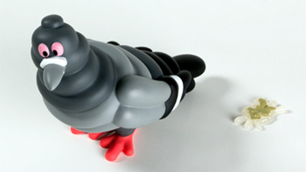 Kidrobot 和Staple Design合作的Staple Pigeon | 玩具人Toy People News