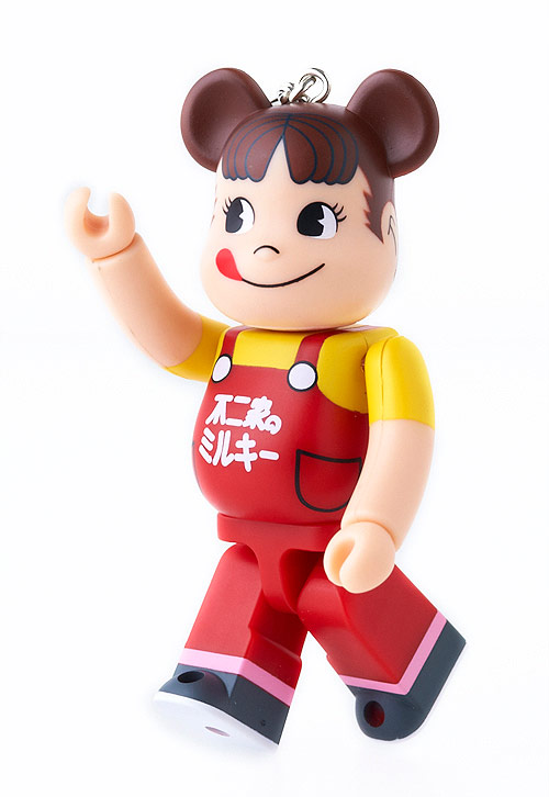 可愛 + 可愛 = 超級可愛！ 不二家 ミルキー & ペコちゃん 100% BE@RBRICK