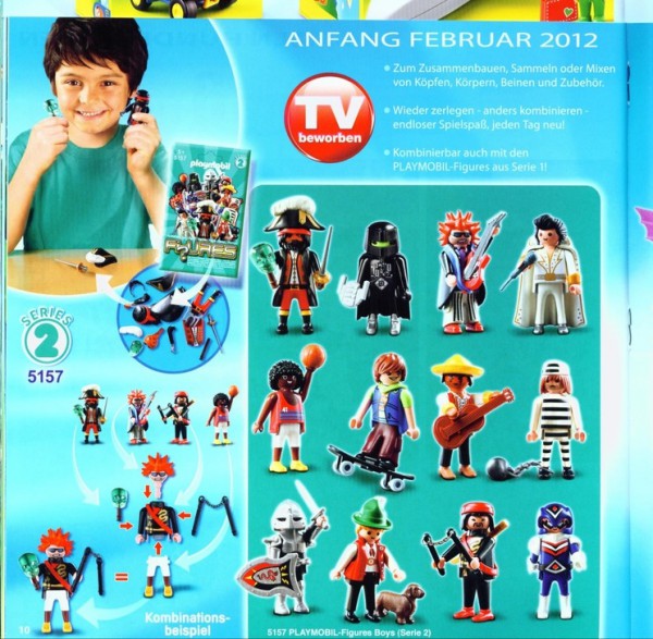 2012年最新抽抽樂Playmobil摩比人偶