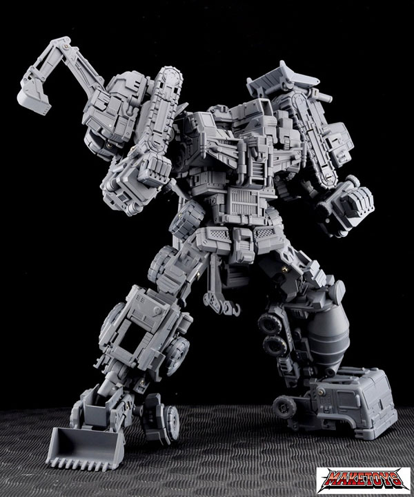 MakeToys 超巨大合體式變形金剛“ジャイアント”(Giant)