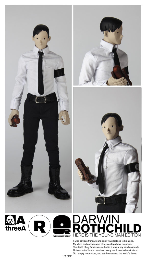 Threea 3A WWR エボル ロッチレッド ダーウィン ザゴースト