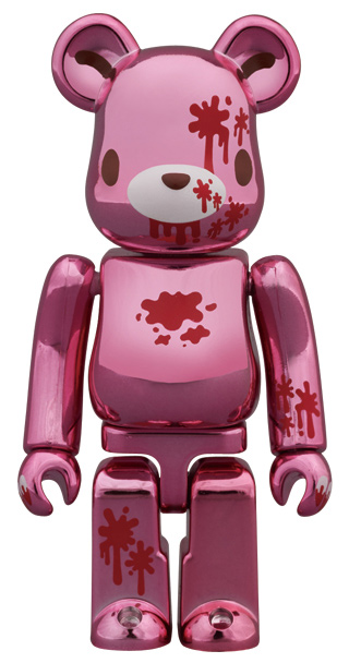 BE@RBRICK 電鍍版暴力熊 