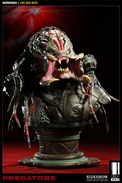 The Berserker Predator Life-Size Bust